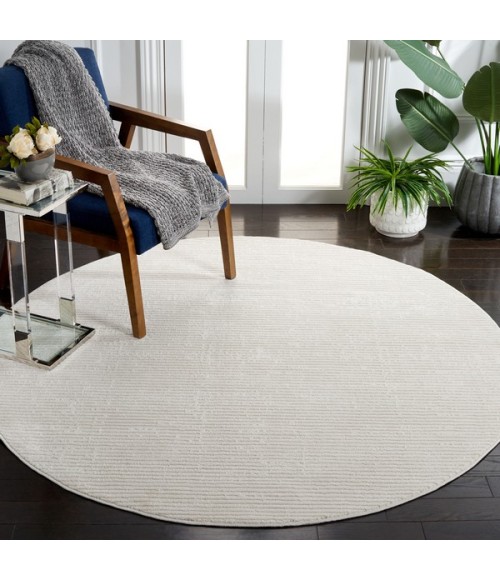 Safavieh Whisper Ivory Rug WHS562 6 ft. 7 in. X 6 ft. 7 in. Round - Rugs Town Safavieh Whisper Ivory WHS562 6 ft. 7 in. X 6 ft. 7 in. Round Rug