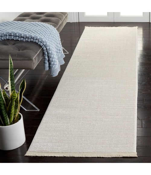 Safavieh Whisper Ivory / Ivory WHS565 2 ft. 2 in. X 8 ft. Runner Rug