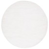 Safavieh Whisper Ivory / Ivory WHS565 6 ft. 7 in. X 6 ft. 7 in. Round Rug