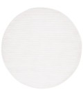 Safavieh Whisper Ivory / Ivory WHS565 6 ft. 7 in. X 6 ft. 7 in. Round Rug