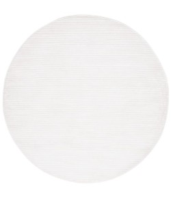 Safavieh Whisper Ivory / Ivory WHS565 6 ft. 7 in. X 6 ft. 7 in. Round Rug