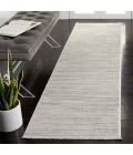Safavieh Whisper Light Grey / Ivory WHS565 2 ft. 2 in. X 8 ft. Runner Rug