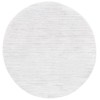 Safavieh Whisper Light Grey / Ivory WHS565 6 ft. 7 in. X 6 ft. 7 in. Round Rug