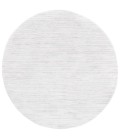 Safavieh Whisper Light Grey / Ivory WHS565 6 ft. 7 in. X 6 ft. 7 in. Round Rug