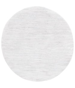 Safavieh Whisper Light Grey / Ivory WHS565 6 ft. 7 in. X 6 ft. 7 in. Round Rug