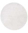 Safavieh Whisper Light Grey / Ivory WHS568 6 ft. 7 in. X 6 ft. 7 in. Round Rug