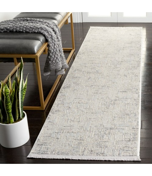 Safavieh Whisper Light Grey / Beige Rug WHS582 2 ft. 2 in. X 8 ft. Runner - Rugs Town Safavieh Whisper Light Grey / Beige WHS582 2 ft. 2 in. X 8 ft. Runner Rug