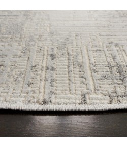 Safavieh Whisper Light Grey / Beige WHS582 6 ft. 7 in. X 6 ft. 7 in. Round Rug