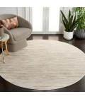 Safavieh Whisper Ivory / Beige WHS584 6 ft. 7 in. X 6 ft. 7 in. Round Rug