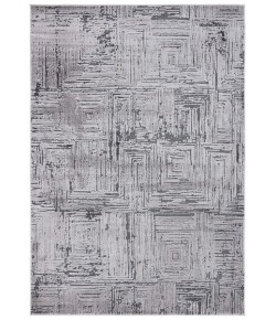 Safavieh Whisper Grey / Dark Grey WHS814 4 ft. X 6 ft. Rectangle Rug