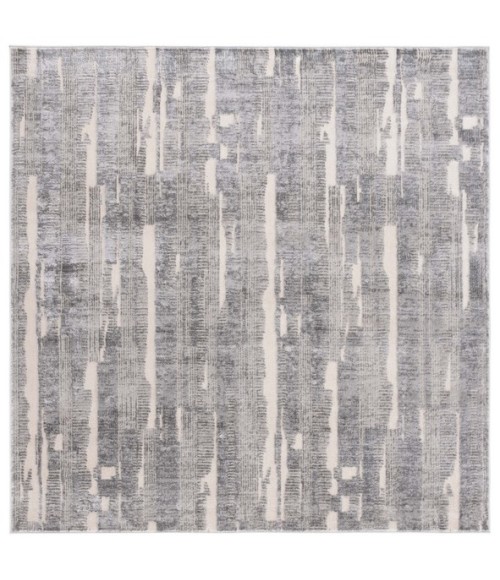 Safavieh Whisper Grey / Light Grey WHS816 6 ft. 7 in. X 6 ft. 7 in. Square Rug
