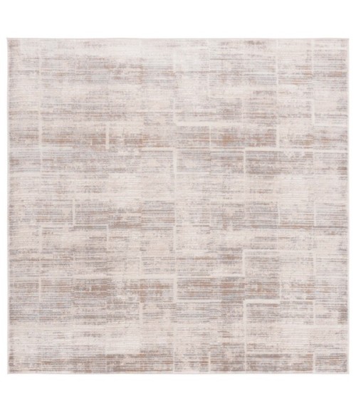 Safavieh Whisper Beige / Light Beige WHS822 6 ft. 7 in. X 6 ft. 7 in. Round Rug