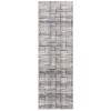Safavieh Whisper Grey / Light Beige WHS822 2 ft. 6 in. X 8 ft. Runner Rug