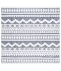 Safavieh Alamo ALM716 Charcoal / Ivory 6'-7" X 6'-7" Square Area Rug