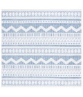 Safavieh Alamo Area Rug ALM716M-7SQ Safavieh Alamo ALM716 Blue / Ivory 6'-7" X 6'-7" Square Area Rug