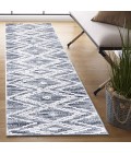 Safavieh Alamo Area Rug ALM717H-28 Safavieh Alamo ALM717 Charcoal / Ivory 2'-2" X 8' Runner Area Rug