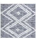 Safavieh Alamo ALM717 Charcoal / Ivory 6'-7" X 6'-7" Square Area Rug