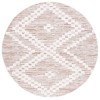 Safavieh Alamo ALM717 Taupe / Ivory 6'-7" X 6'-7" Round Area Rug