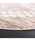 Safavieh Alamo Area Rug ALM717T-7R Safavieh Alamo ALM717 Taupe / Ivory 6'-7" X 6'-7" Round Area Rug