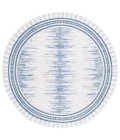 Safavieh Alamo Area Rug ALM732M-7R Safavieh Alamo ALM732 Grey / Blue 6'-7" X 6'-7" Round Area Rug