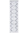 Safavieh Alamo Area Rug ALM737H-28 Safavieh Alamo ALM737 Ivory / Charcoal 2'-2" X 8' Runner Area Rug