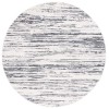 Safavieh Alamo ALM742 Charcoal / Ivory 6'-7" X 6'-7" Round Area Rug