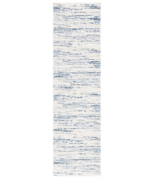 Safavieh Alamo Area Rug ALM742M-28 Safavieh Alamo ALM742 Blue / Ivory 2'-2" X 8' Runner Area Rug