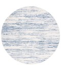 Safavieh Alamo Area Rug ALM742M-7R Safavieh Alamo ALM742 Blue / Ivory 6'-7" X 6'-7" Round Area Rug