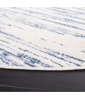 Safavieh Alamo Area Rug ALM742M-7R Safavieh Alamo ALM742 Blue / Ivory 6'-7" X 6'-7" Round Area Rug
