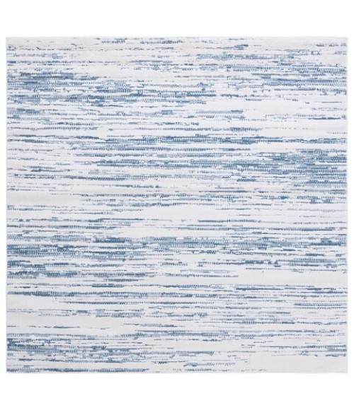 Safavieh Alamo Area Rug ALM742M-7SQ Safavieh Alamo ALM742 Blue / Ivory 6'-7" X 6'-7" Square Area Rug