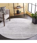 Safavieh Alamo Area Rug ALM774F-7R Safavieh Alamo ALM774 Ivory / Grey 6'-7" X 6'-7" Round Area Rug