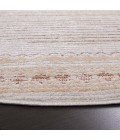 Safavieh Alamo Area Rug ALM775T-7R Safavieh Alamo ALM775 Ivory / Brown 6'-7" X 6'-7" Round Area Rug