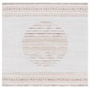 Safavieh Alamo ALM775 Ivory / Brown 6'-7" X 6'-7" Square Area Rug Safavieh Alamo ALM775 Ivory / Brown 6'-7" X 6'-7" Square Area Rug