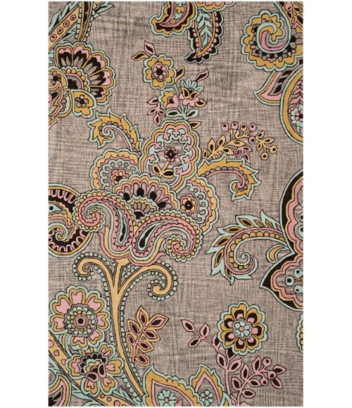 Safavieh Allure ALR310 Grey / Gold 5' X 8' Rectangle Area Rug