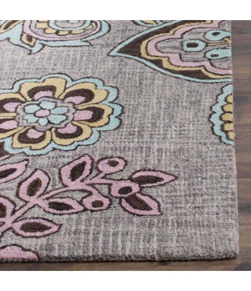 Safavieh Allure ALR310 Grey / Gold 5' X 8' Rectangle Area Rug