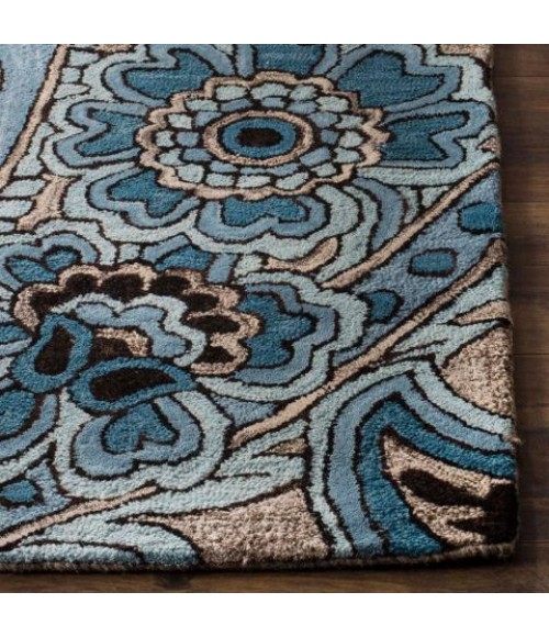 Safavieh Allure Area Rug ALR310B-8 Safavieh Allure ALR310 Grey / Blue 8' X 10' Rectangle Area Rug