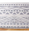 Safavieh Arizona ARZ104 Beige / Charcoal 6' X 6' Round Area Rug