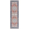 Safavieh Arizona ARZ105 Rust / Navy 2'-6" X 8' Runner Area Rug