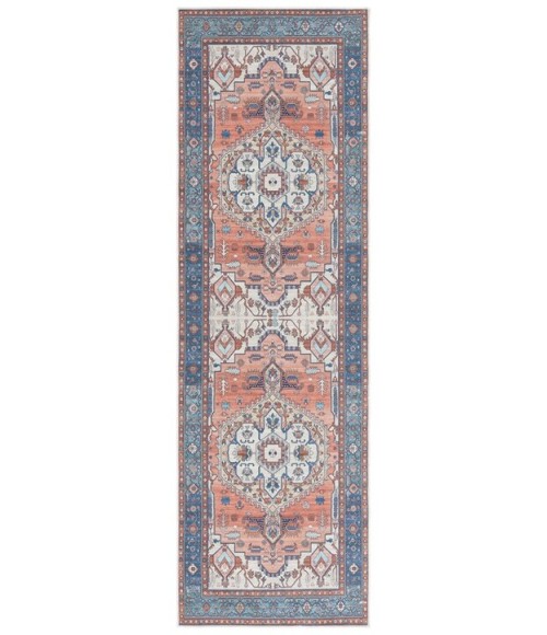 Safavieh Arizona ARZ105 Rust / Navy 5' X 8' Rectangle Area Rug