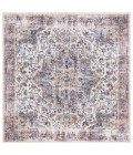 Safavieh Astoria ASA402 Ivory / Blue Rust 6'-7" X 6'-7" Square Area Rug