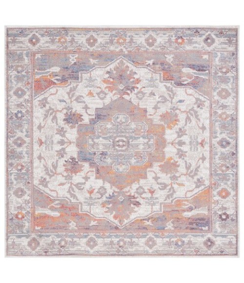 Safavieh Astoria ASA406 Beige / Ivory 6'-7" X 6'-7" Square Area Rug