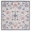 Safavieh Astoria ASA410 Beige / Blue 6'-7" X 6'-7" Square Area Rug