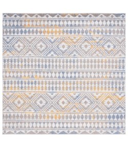 Safavieh Astoria ASA412 Grey / Ivory 6'-7" X 6'-7" Square Area Rug