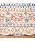 Safavieh Astoria ASA414 Ivory / Blue Rust 6'-7" X 6'-7" Round Area Rug