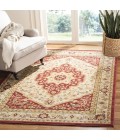 Safavieh Austin AUS1580 Creme / Red 8' X 11' Rectangle Area Rug