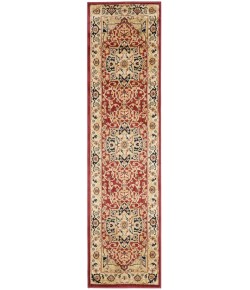 Safavieh Austin AUS1590 Red / Creme 2'-3" X 8' Runner Area Rug