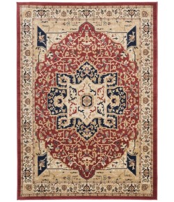 Safavieh Austin AUS1590 Red / Creme 4' X 5'-7" Rectangle Area Rug