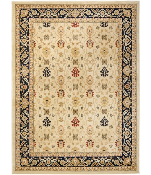 Safavieh Austin AUS1620 Cream / Navy 8' X 11' Rectangle Area Rug