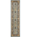Safavieh Austin AUS1620 Light Blue / Navy 2'-3" X 8' Runner Area Rug