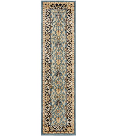 Safavieh Austin AUS1620 Light Blue / Navy 2'-3" X 8' Runner Area Rug